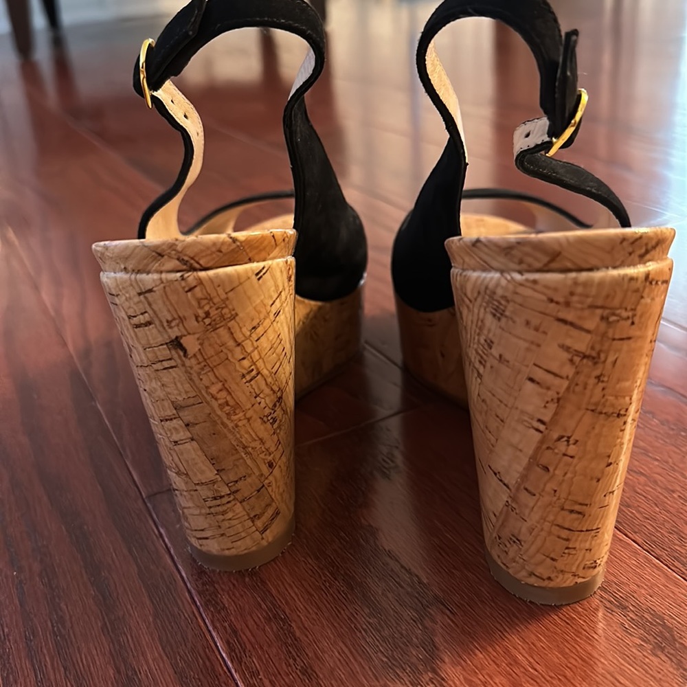 Stuart Weitzman Riviera Wedge Size 8 - image 4